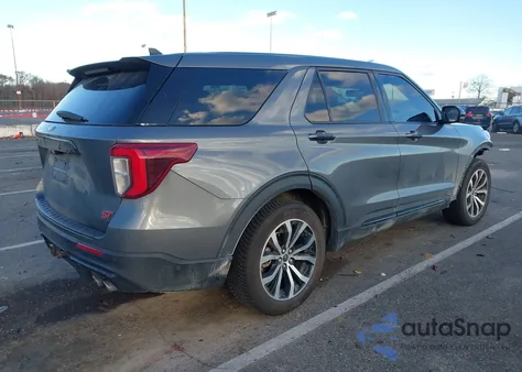 2021 Ford Explorer St из США, поврежденный, VIN 1FM5K8GC0MGB78188